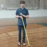 alpha school student learning floor cleaning