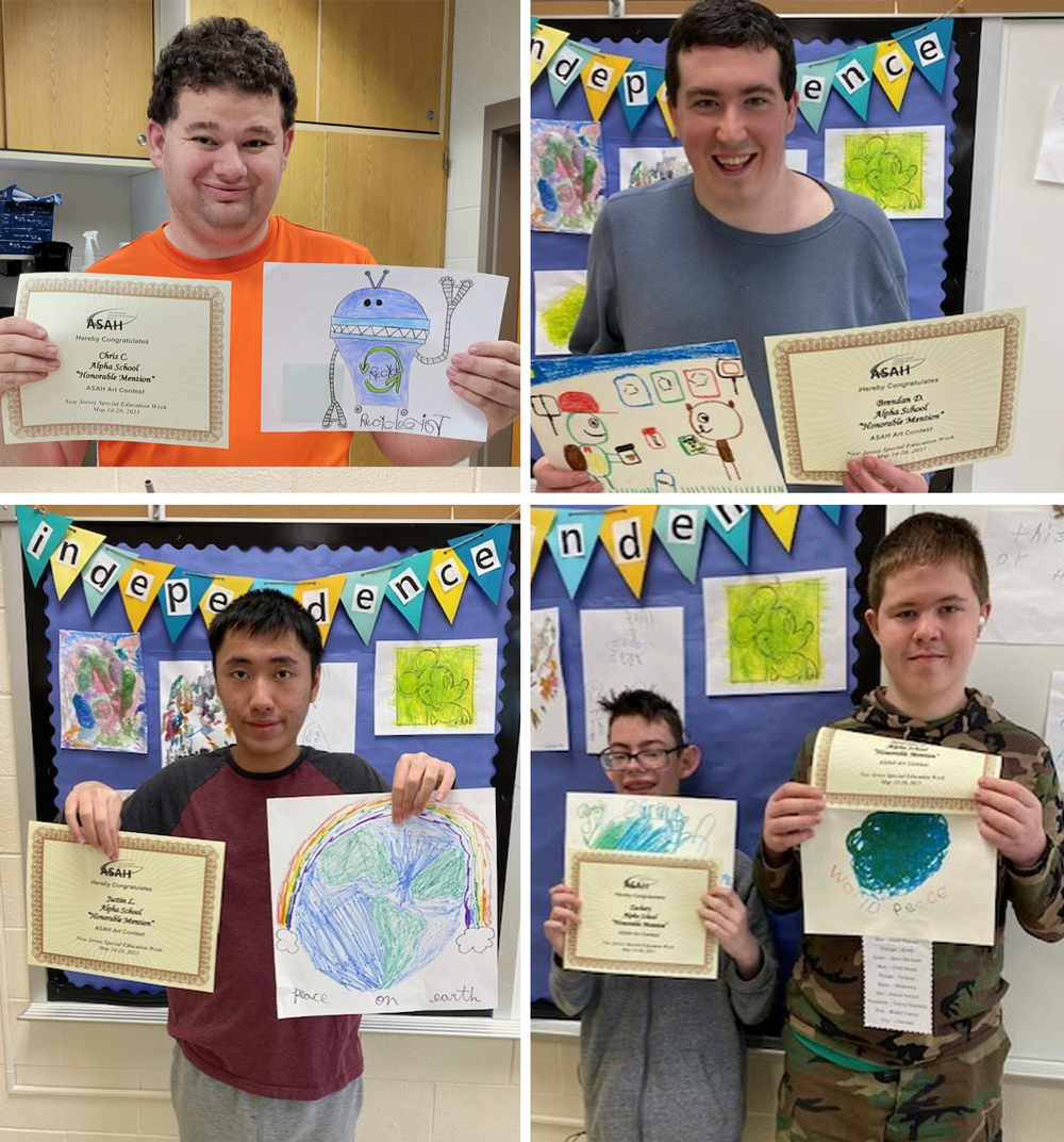 Honorable Mentions in the ASAH Art Contest-Alpha School Students