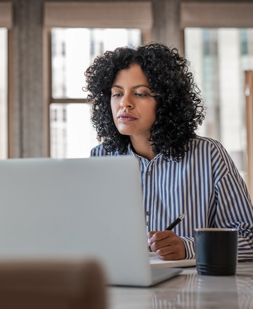 parent looking online for special needs information