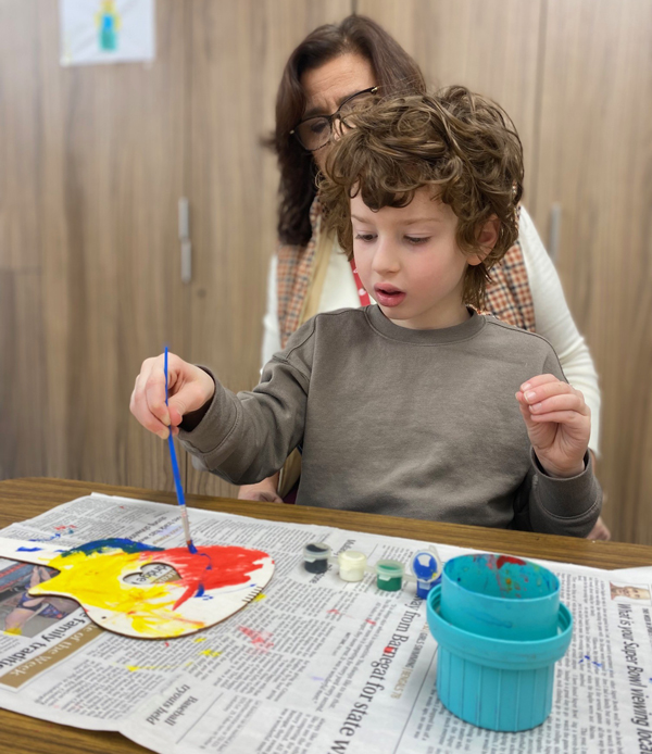 alpha school student art therapy
